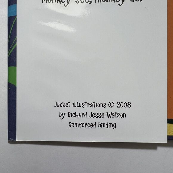 Set Of 2 Childrens Story Books Hardcover Pig Pig Rides and The Boy Who Went Ape - Picture 8 of 11